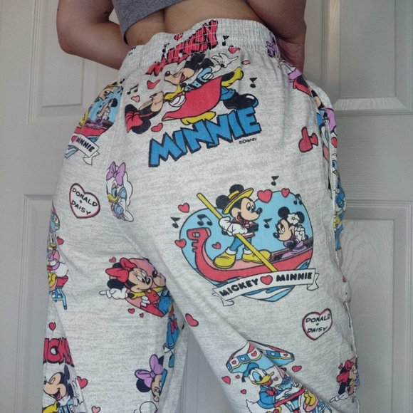 Disney Minnie & Mickey Mouse Vintage Sweatpants - Picture 4 of 10